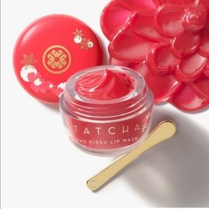 TATCHA THE KISSU LIP MASK LIMITED EDITION RED CAMELLIA